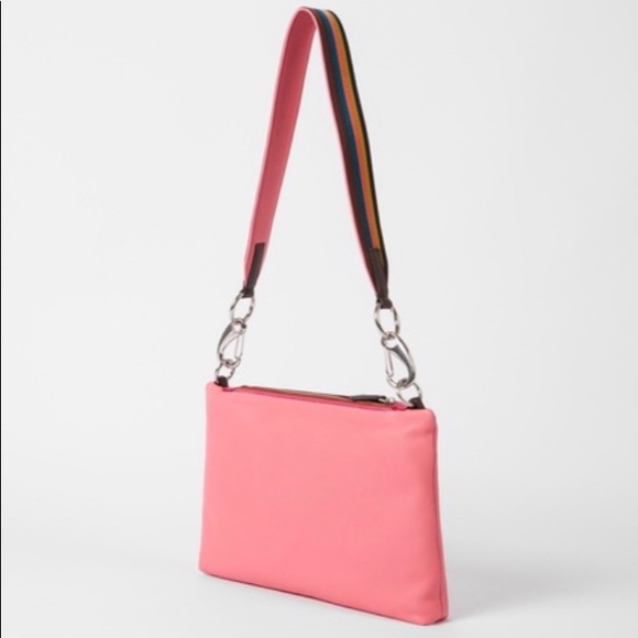 🔴Paul Smith Artist Stripe Pouch Shoulder Bag NWT - Picture 2 of 8